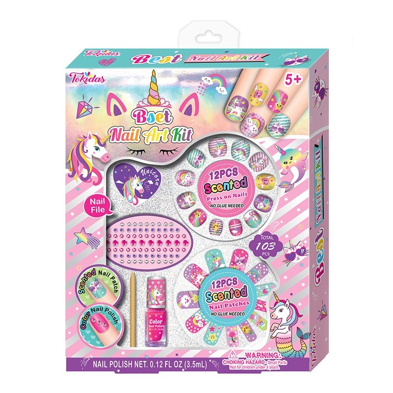 Dabdoob Tokidas Best Scented Unicorn Nail Art Kit