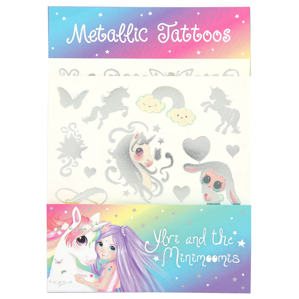 Top Model Ylvi And The Minimoomis Metallic Tattoos