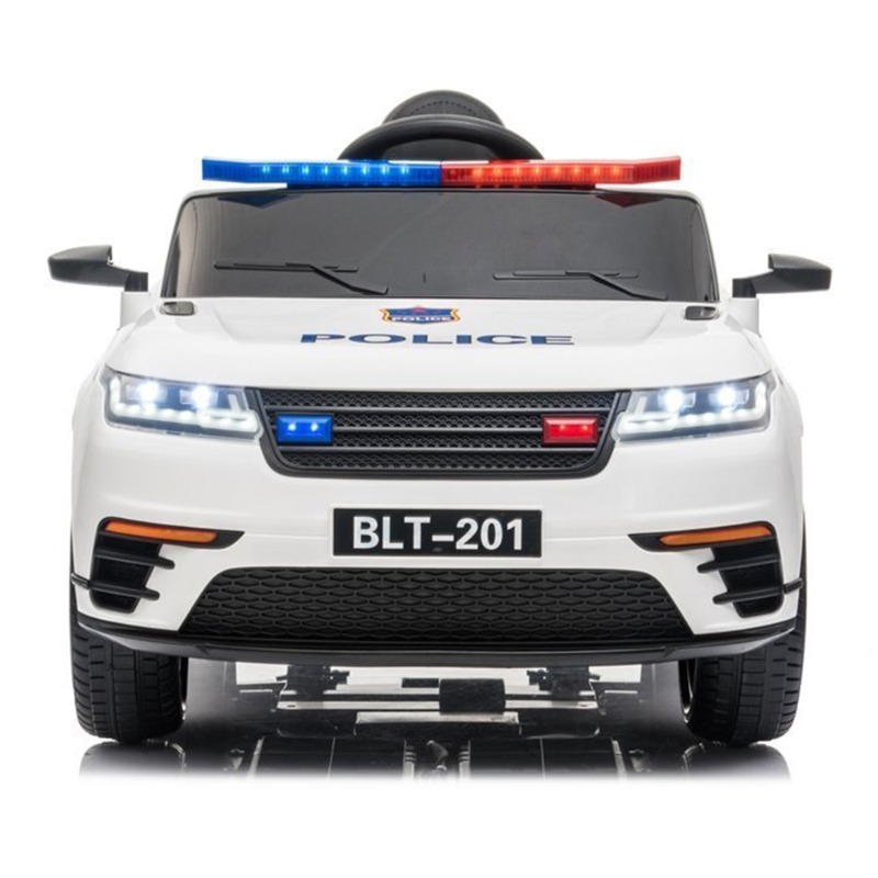 Police Ride-On Car 12V Dual Motor 4WD