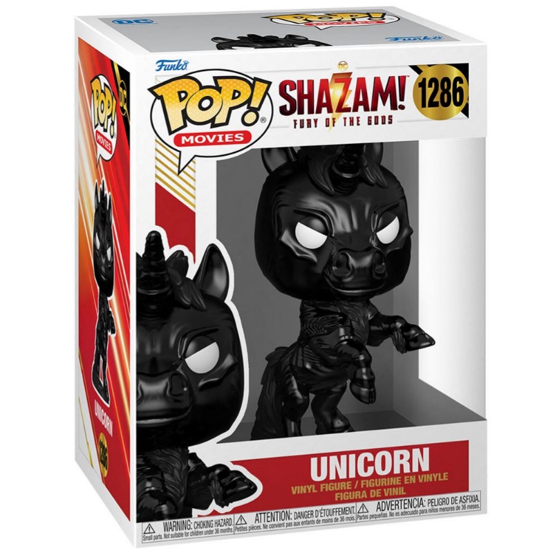 Funko Pop Heroes Shazam 2 Unicorn Figure
