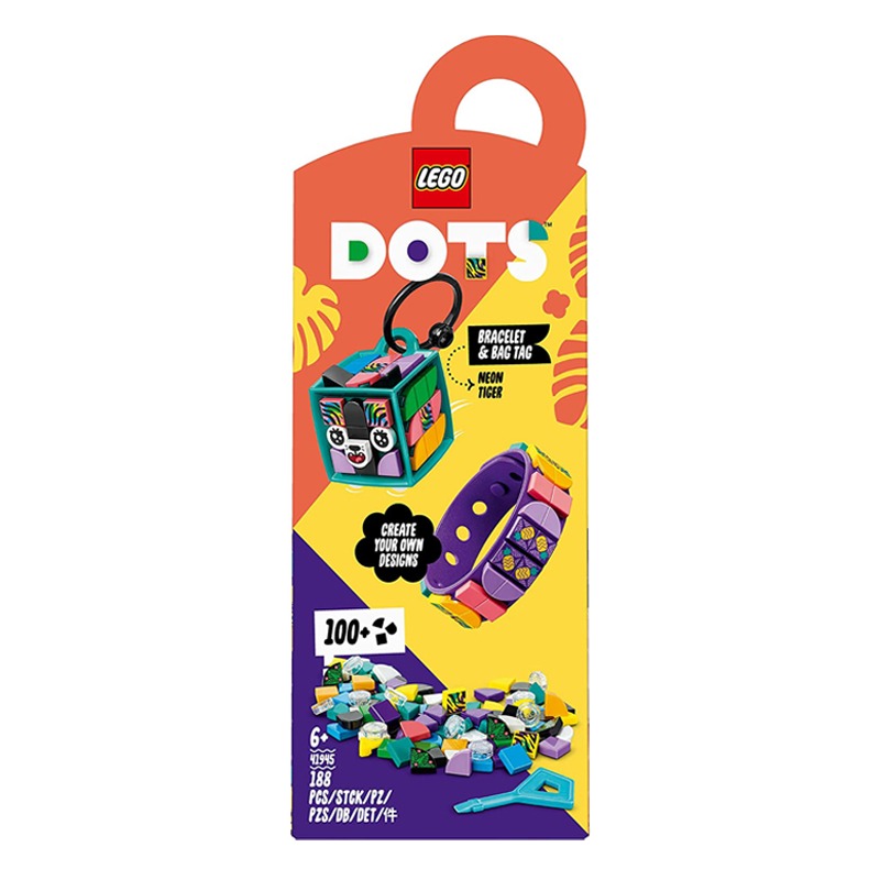 LEGO DOTS Neon Tiger Bracelet 41945
