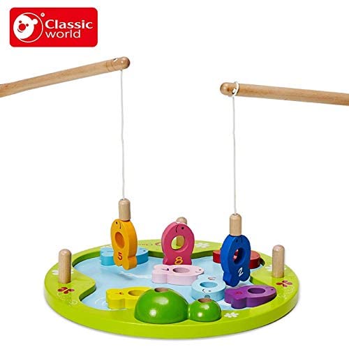 Classic World Wooden Fishing Game