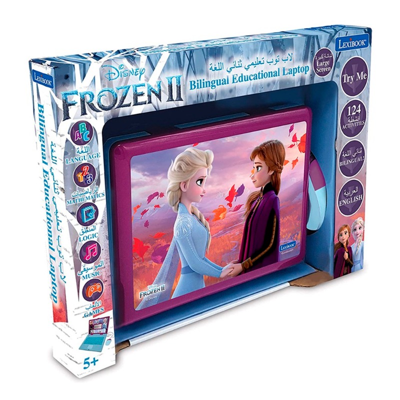 Lexibook Frozen Bilingual Educational Laptop Arabic And English