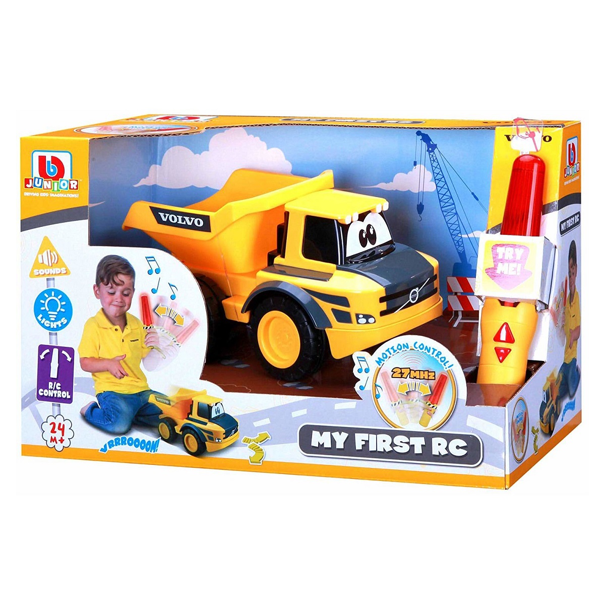 My First RC Volvo Dump Truck