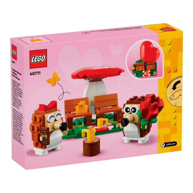 Lego Hedgehog Picnic Date Animal Toy Playset 40711