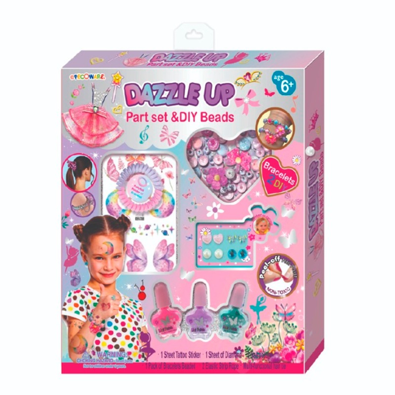 Pecoware Dazzle up Part Set And DIY Beads