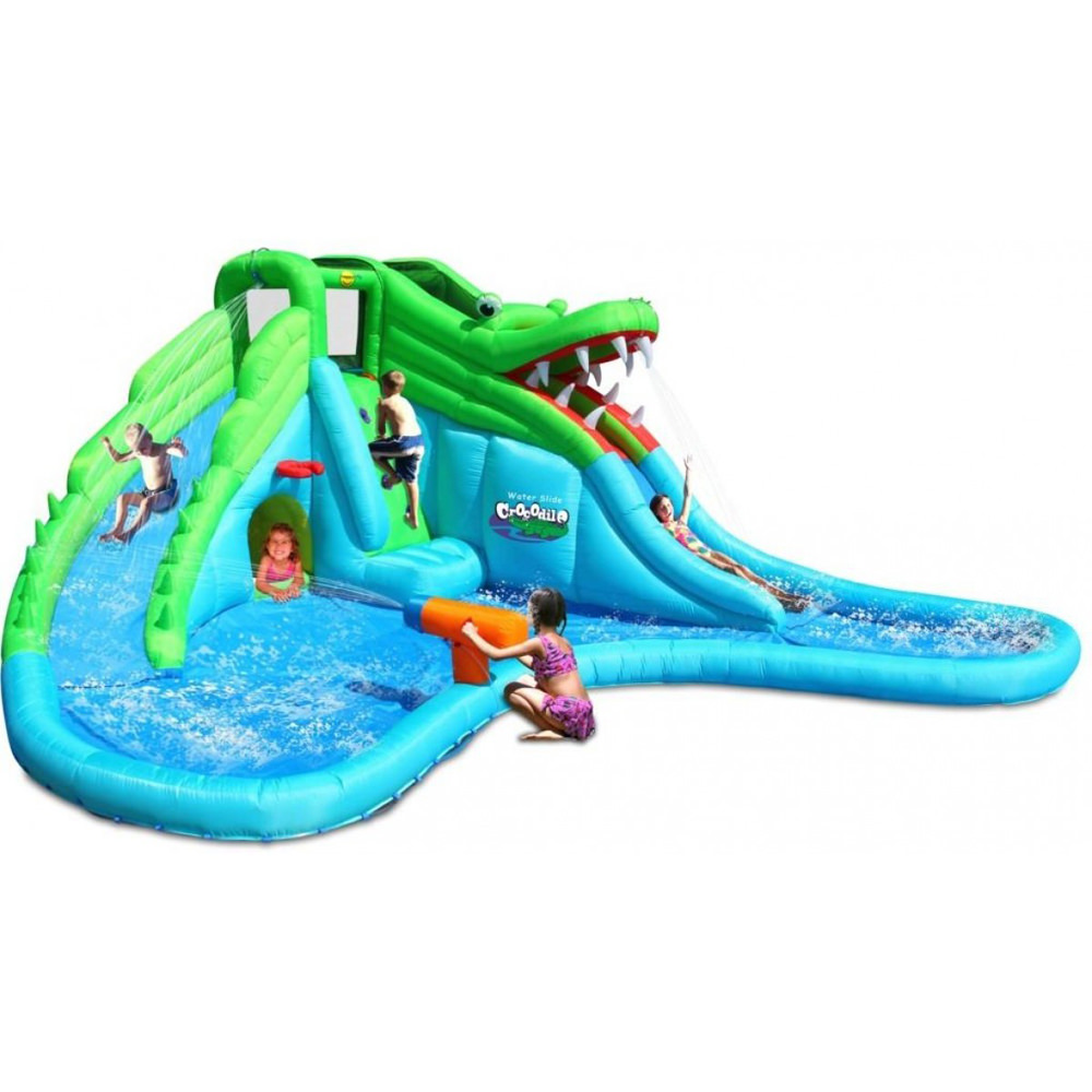 Croc Happy Hop Water Slide Shark Crocodile Club (Water) (S