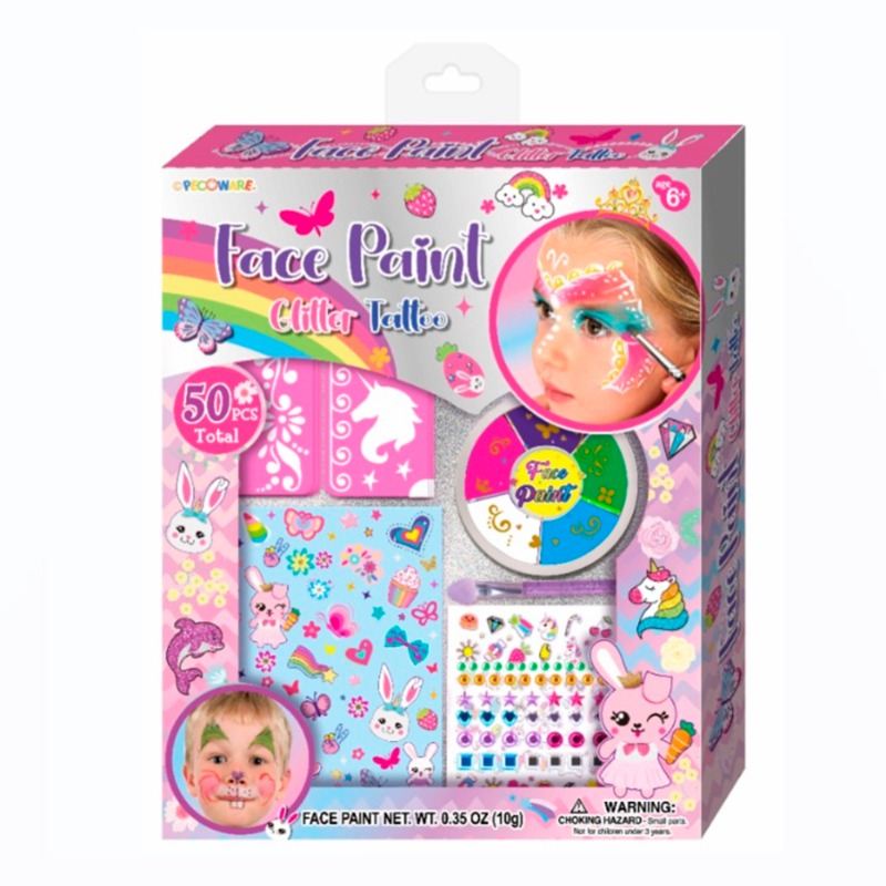 Pecoware - Face Paint Glitter Tatoo