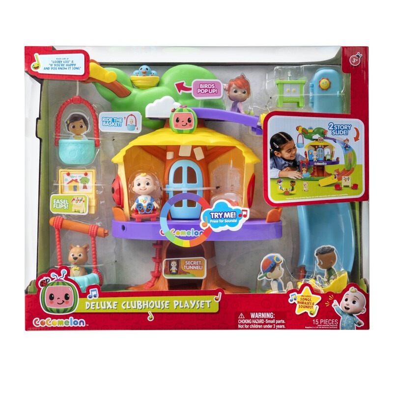 Cocomelon Deluxe Clubhouse Playset