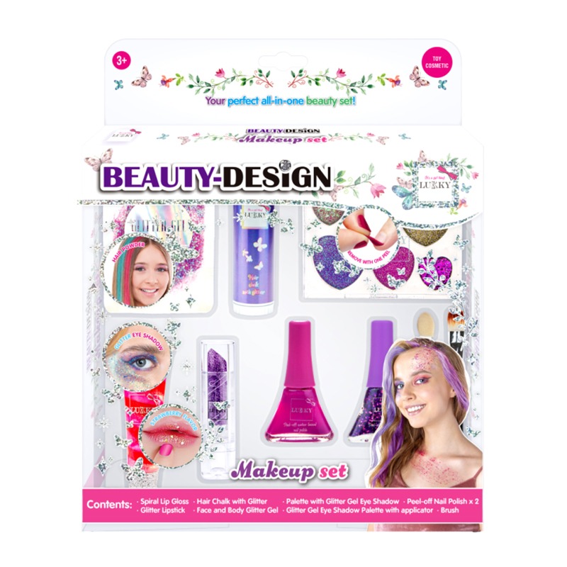 Lukky Beauty Design Set 9 Pcs