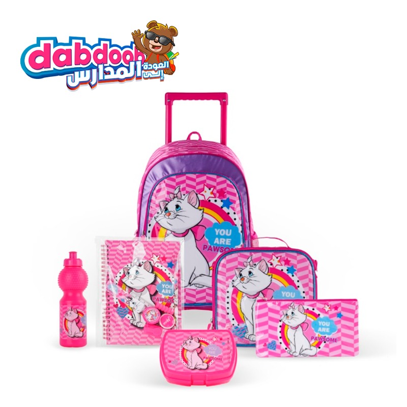 Disney 6in1 Trolley Backpack - Marie