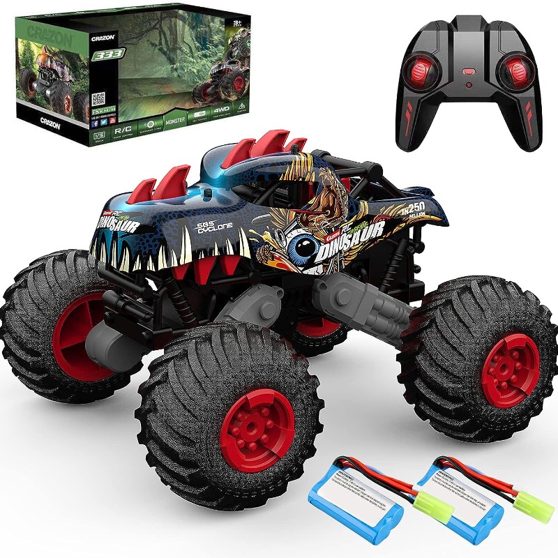 Crazon 2. 4G Scale 1: 18 Foldable Big Wheels RC
