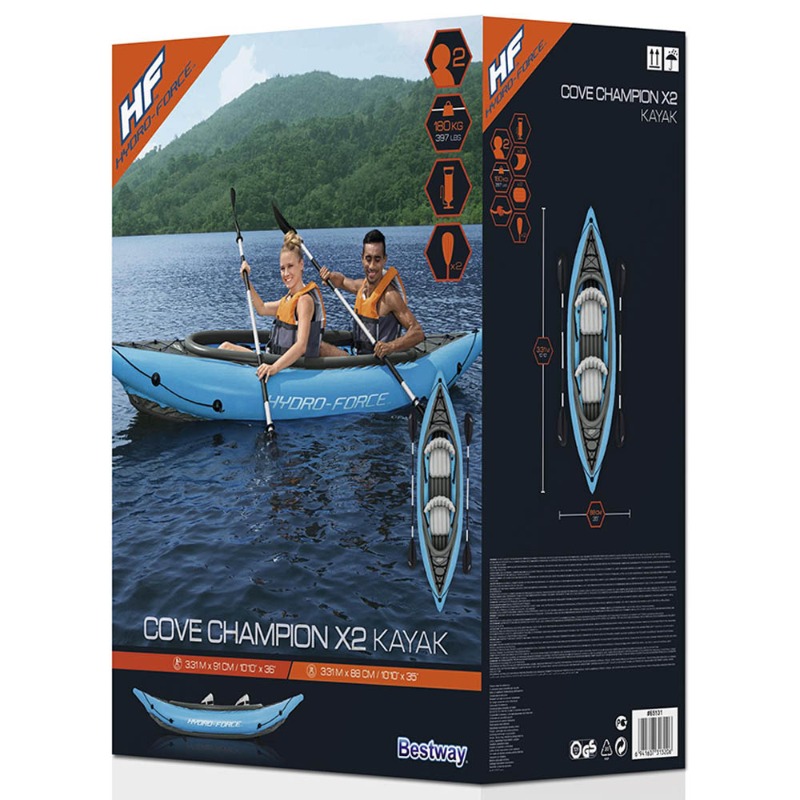 Bestway Hydroforce Cove Champion X2 Kayak