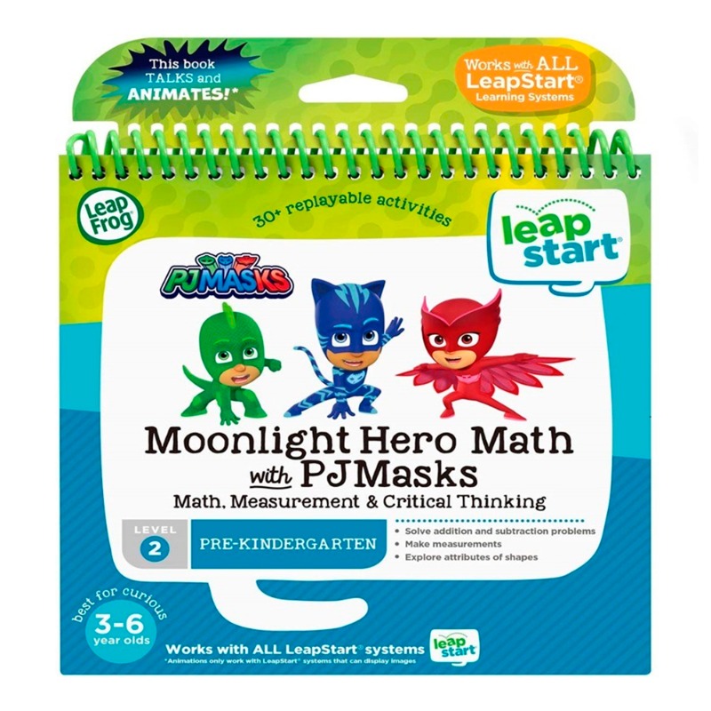 Leapfrog Leap Start PJ Mask Math Activity Book