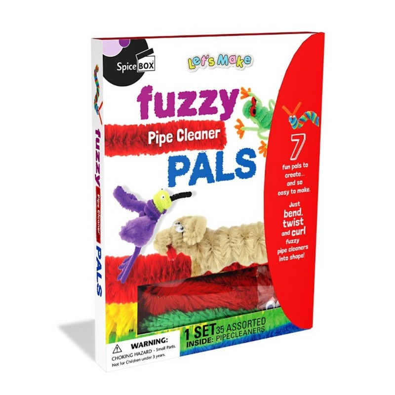 Spice Box Fuzzy Pipe Cleaning Pals Kit