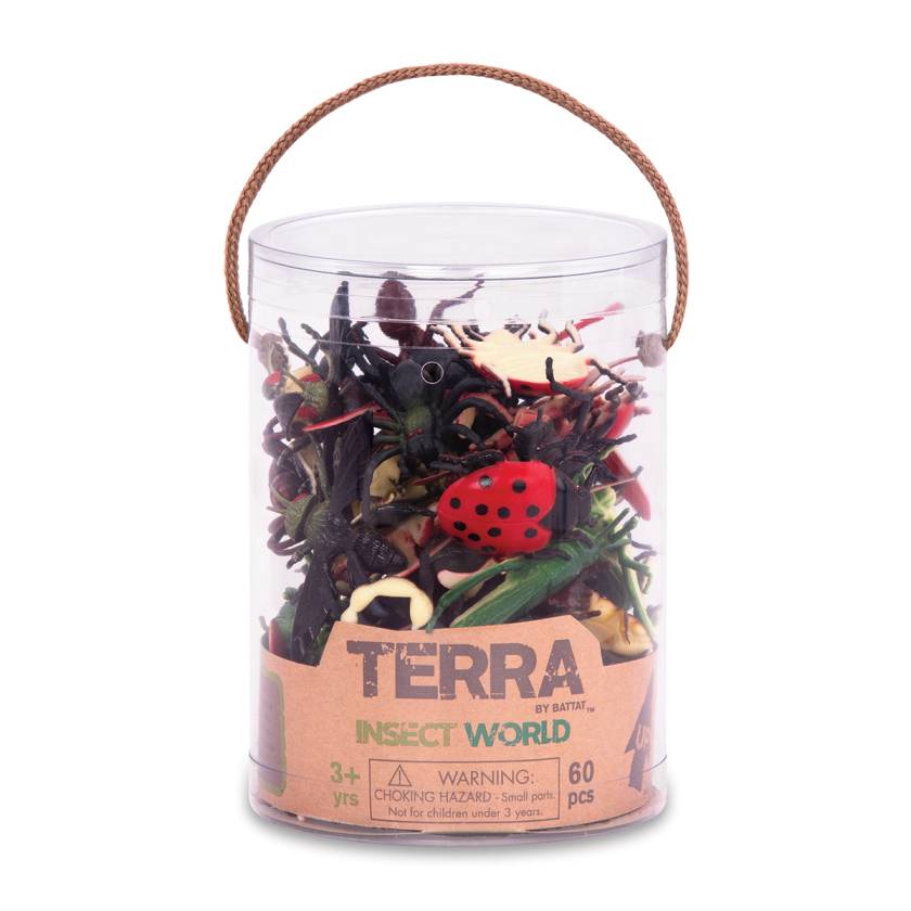 Terra Battat Insect World - 60 Pcs