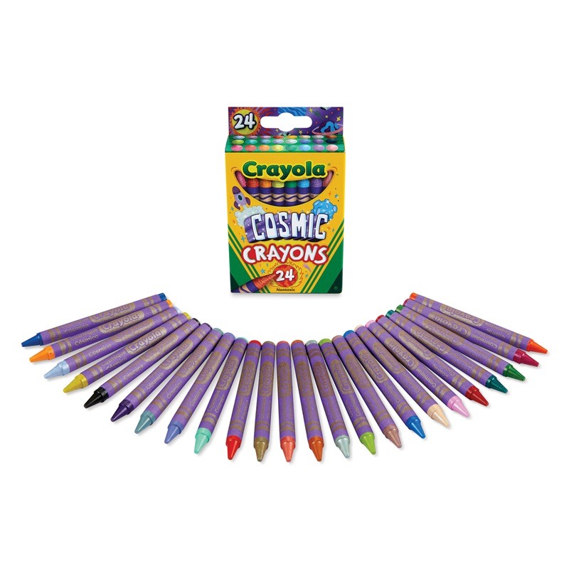 Crayola Cosmic Crayons - 24 Count