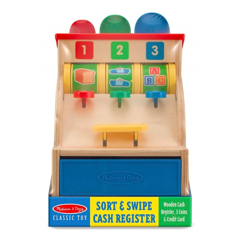 Melissa and Doug Sort and Swipe Cash Register