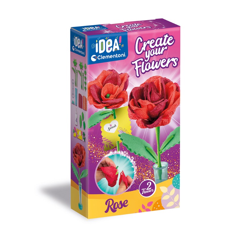 Clementoni Idea Rose Flower Creative Kit