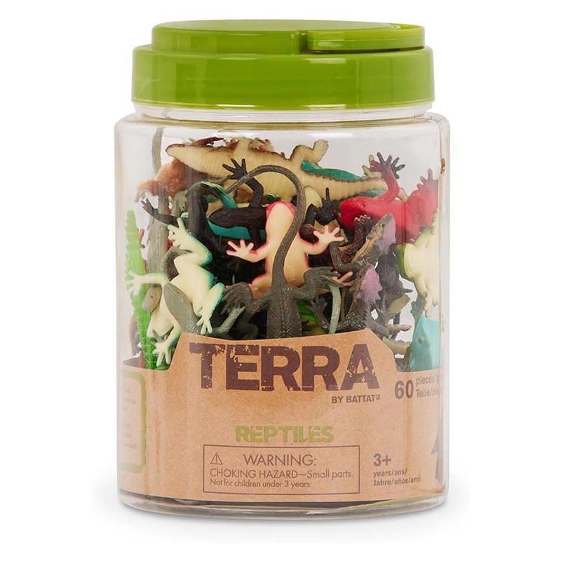Terra Reptiles World - 60pcs