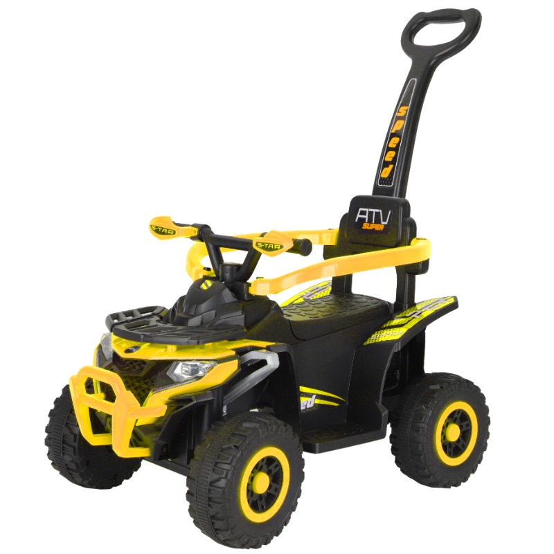 FIRST STEP 4-Wheel Kids Ride-On Push Car with Handle.