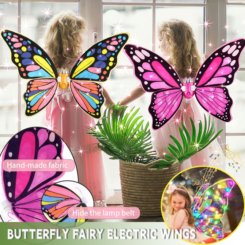 Veitch Electric Butterfly Wing - Pink