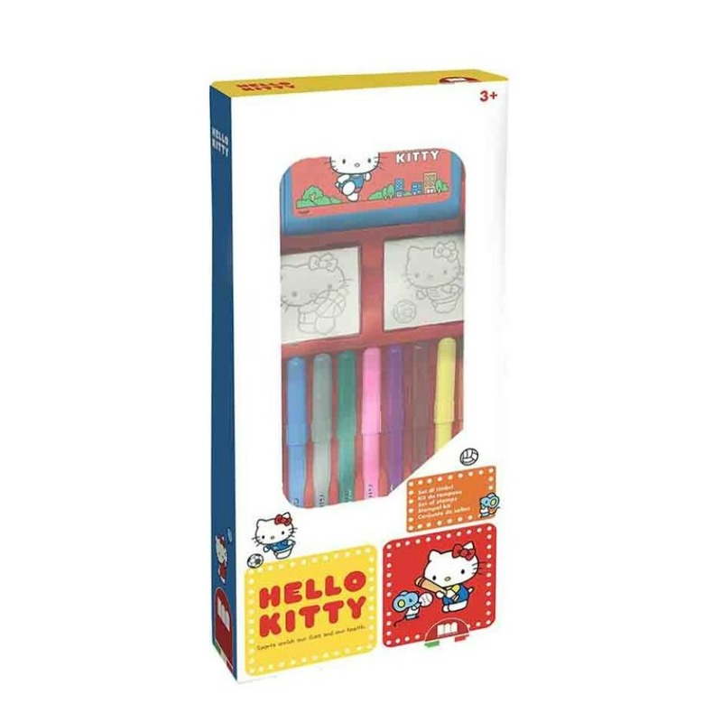 Multi Print - Hello Kitty 9 Markers 2 Stamps & Activity Book
