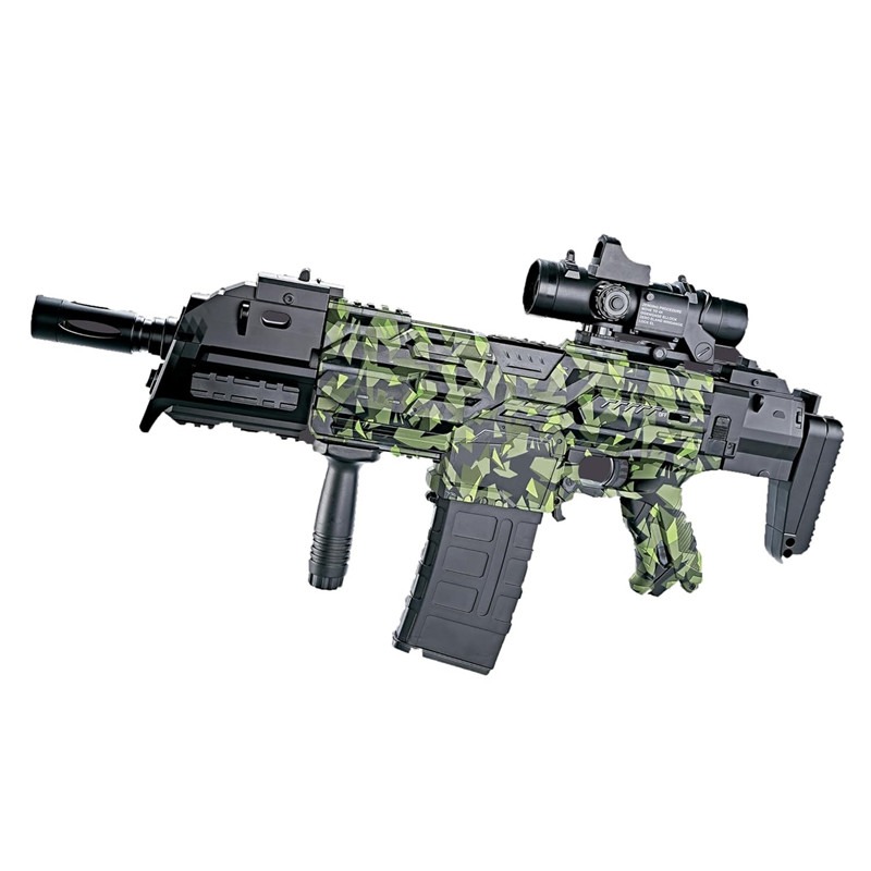 Super Shoot Electronic Gun Toys Shoot - Green