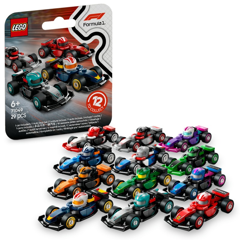 LEGO Formula Racing Car Models