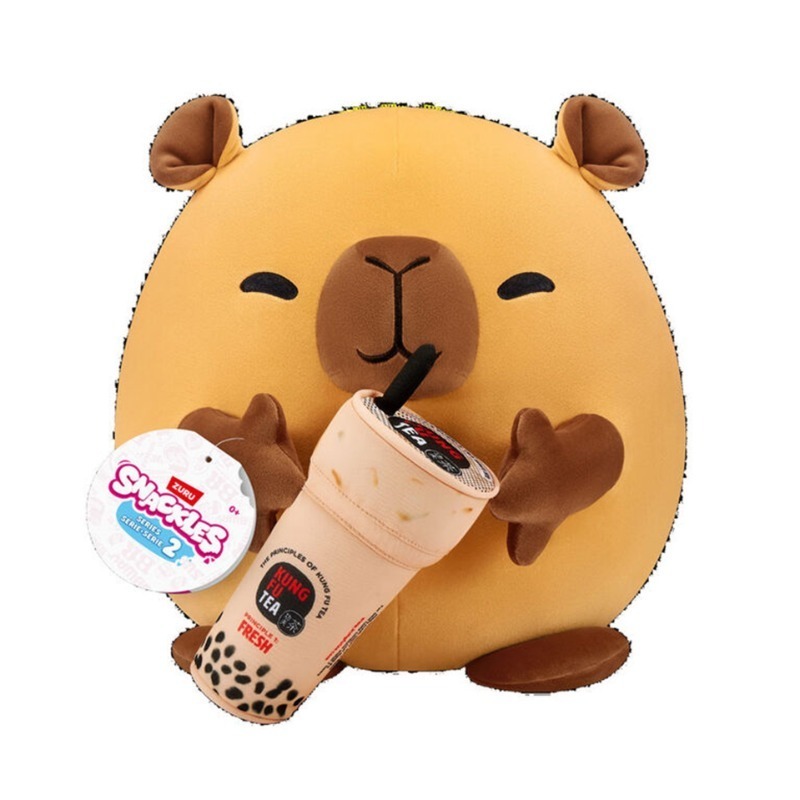 Snackles Teddy Bear Plush Toy with Spencer 16 inch