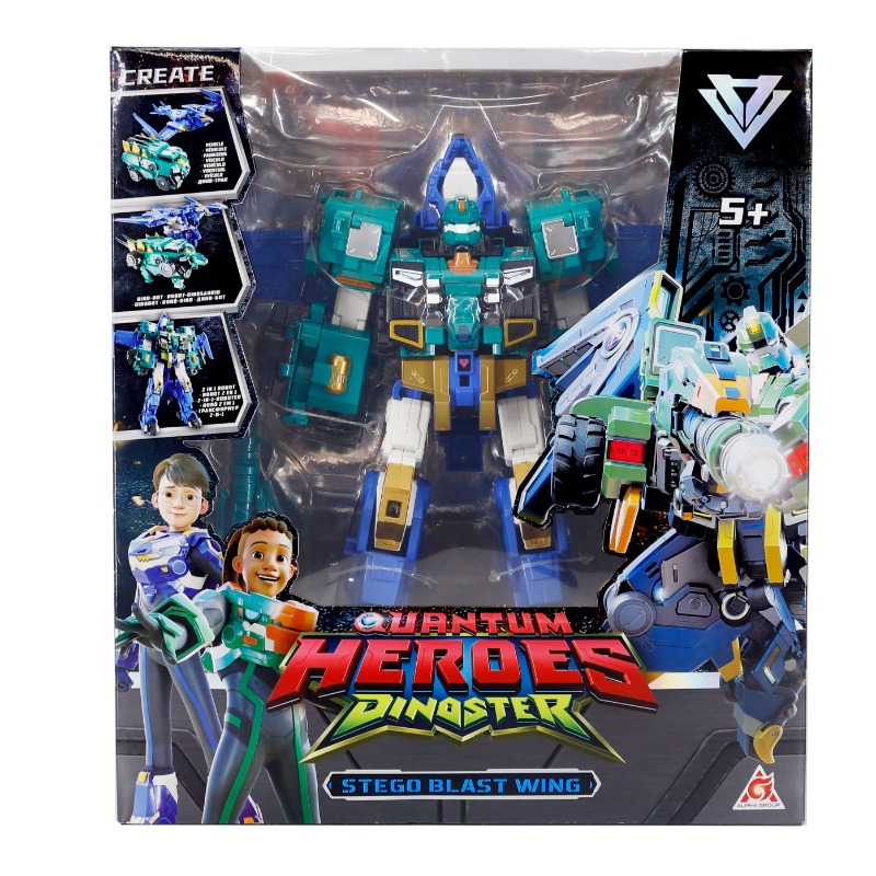 Dinoster Transformable Robot - Stego Blast Wing