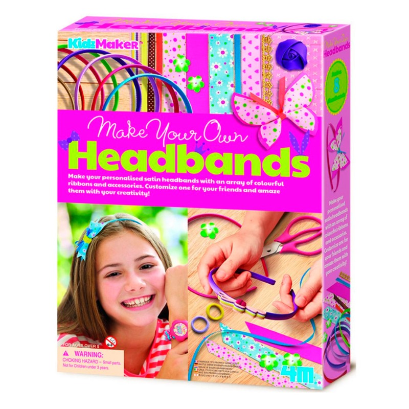 4M Kidz Maker Make Your Own Headbands
