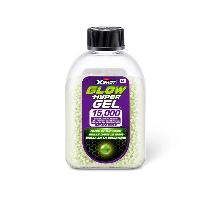 X-Shot Hyper Gel Glow In The Dark Gellet Refill 15000 Pcs