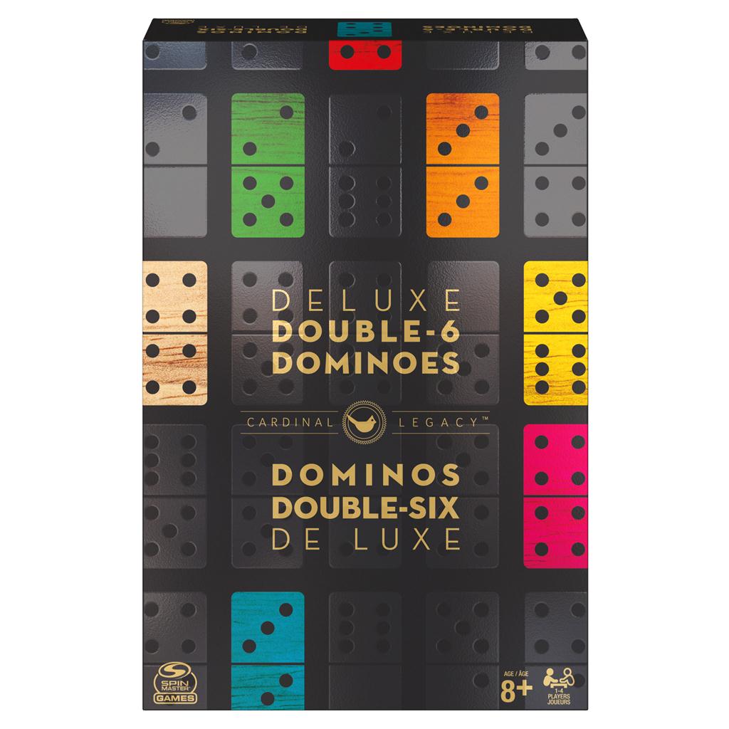 Cardinal Legacy Deluxe Double 6 Dominoes Board Game