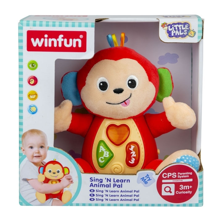 Winfun Sing N Learn Animal Pal - Monkey