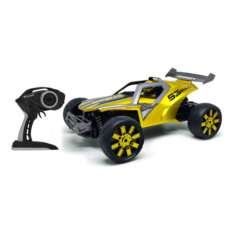 D Power RC Ghost Road Hog 2. 4G High Speed Car - Yellow