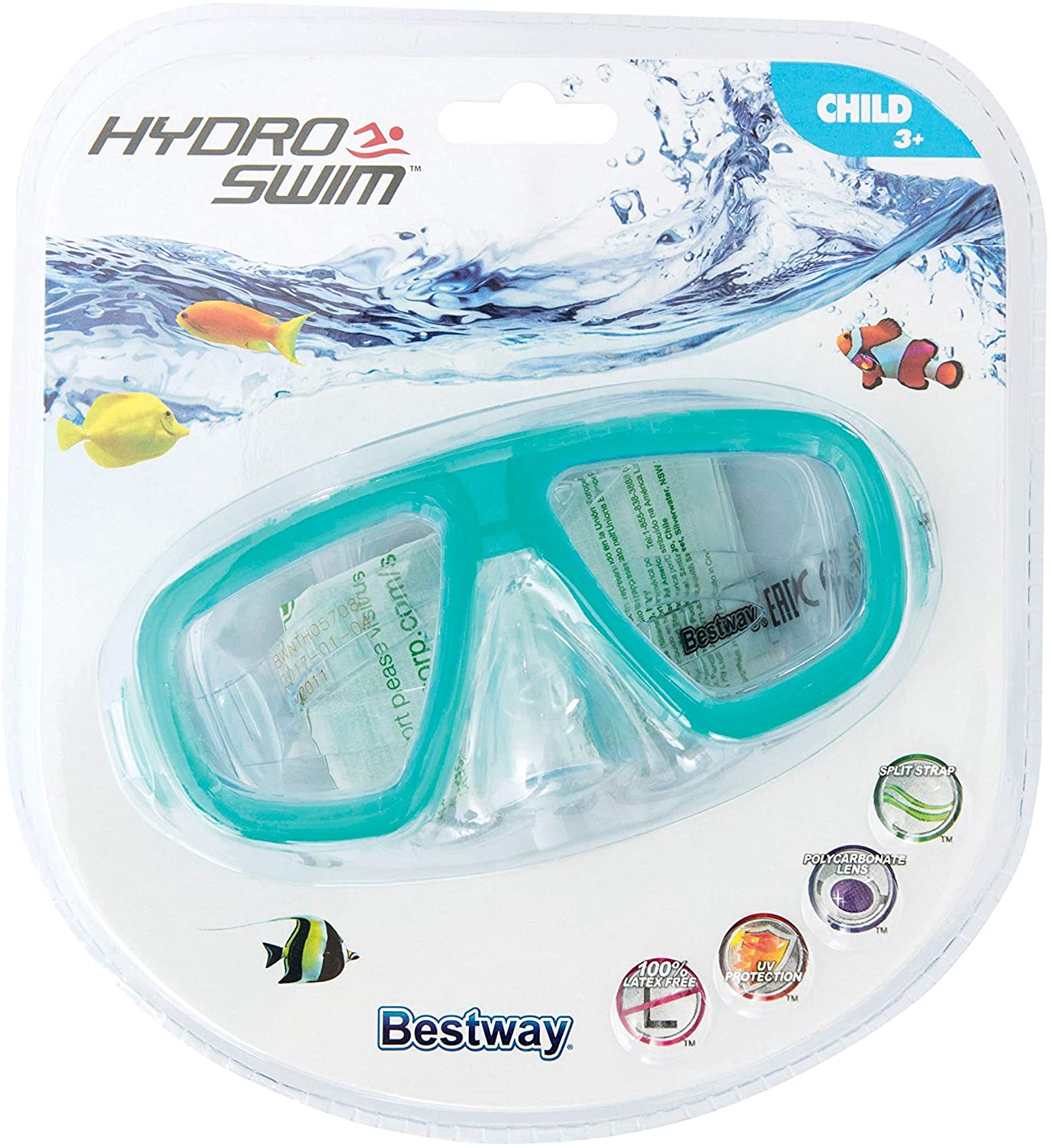 Bestway Hydro Swim Lil Caymen Mask - multiple colors