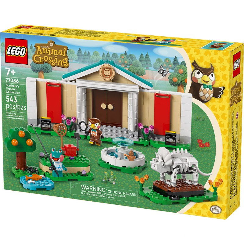 LEGO Animal Crossing Blathers’s Museum Collection Building Set
