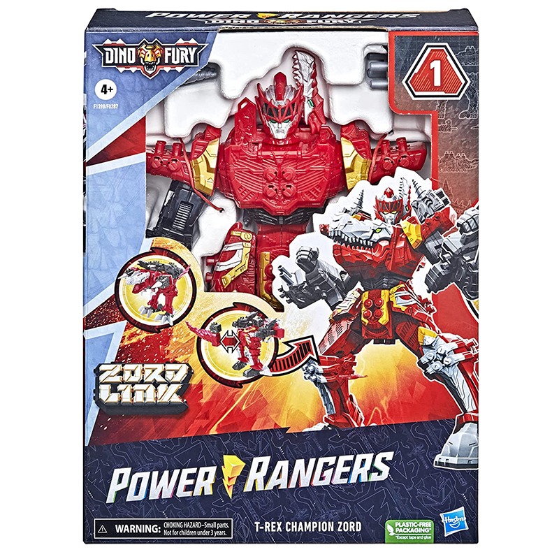 Dabdoob | Power Rangers Dino Fury T-Rex Zord Figure