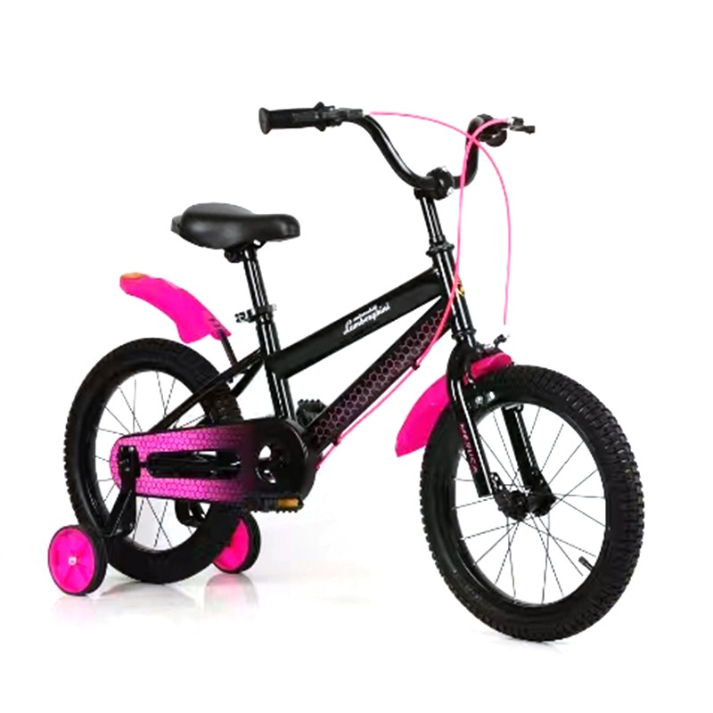 Lamborghini Kids Bike 12" - Pink/Black