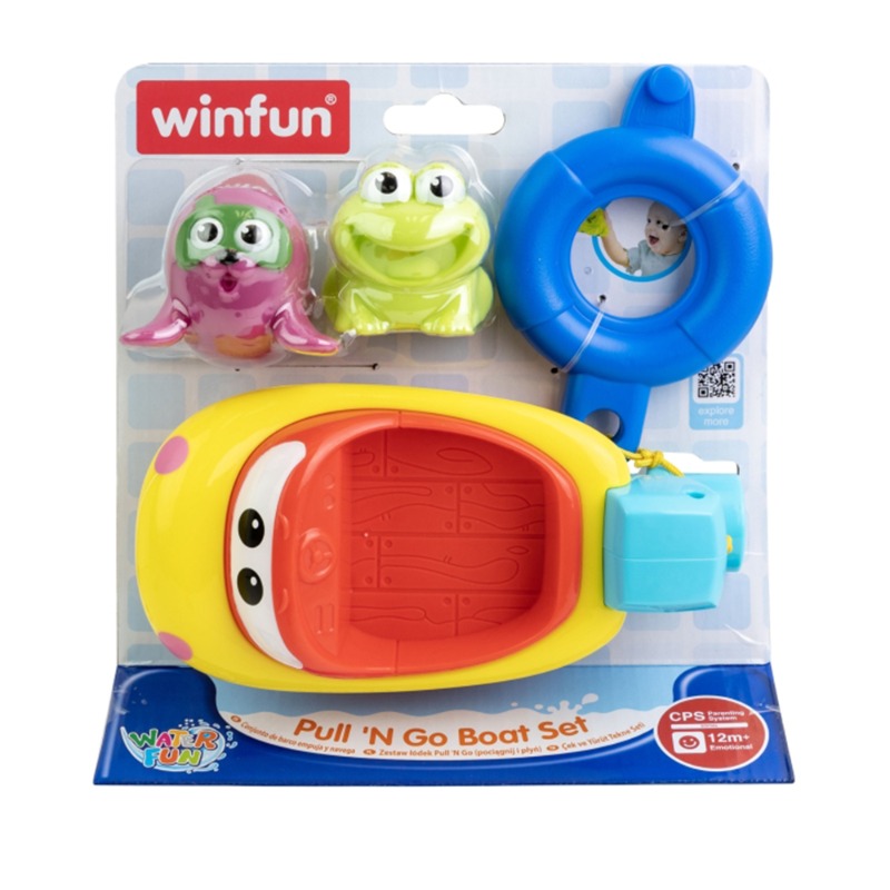 Pull 'N Go Boat Set