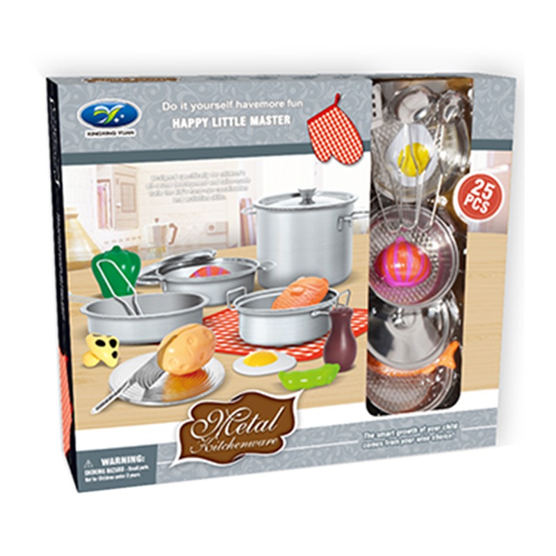 Stainless Steel Kitchen Set - 25 Pcs
