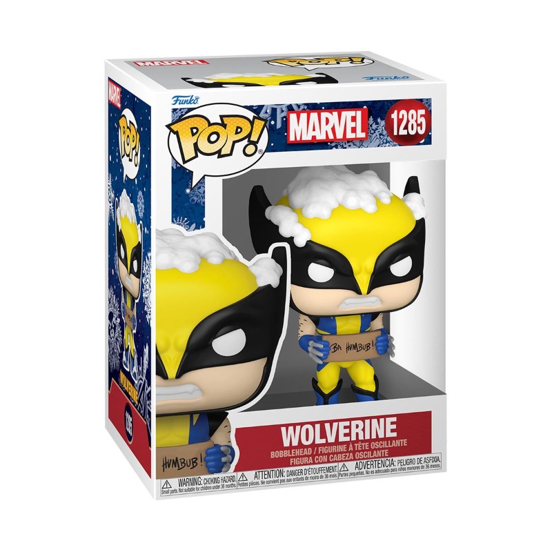 Funko Pop Marvel Holiday - Wolverine With Sign