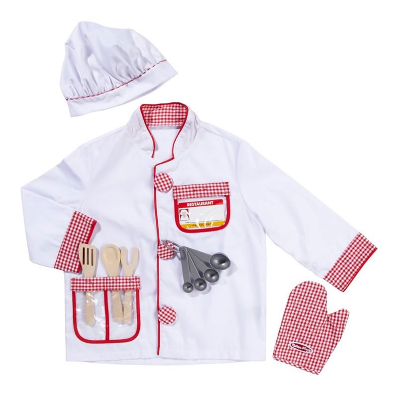 Melissa and Doug Chef Role Play Costume Set