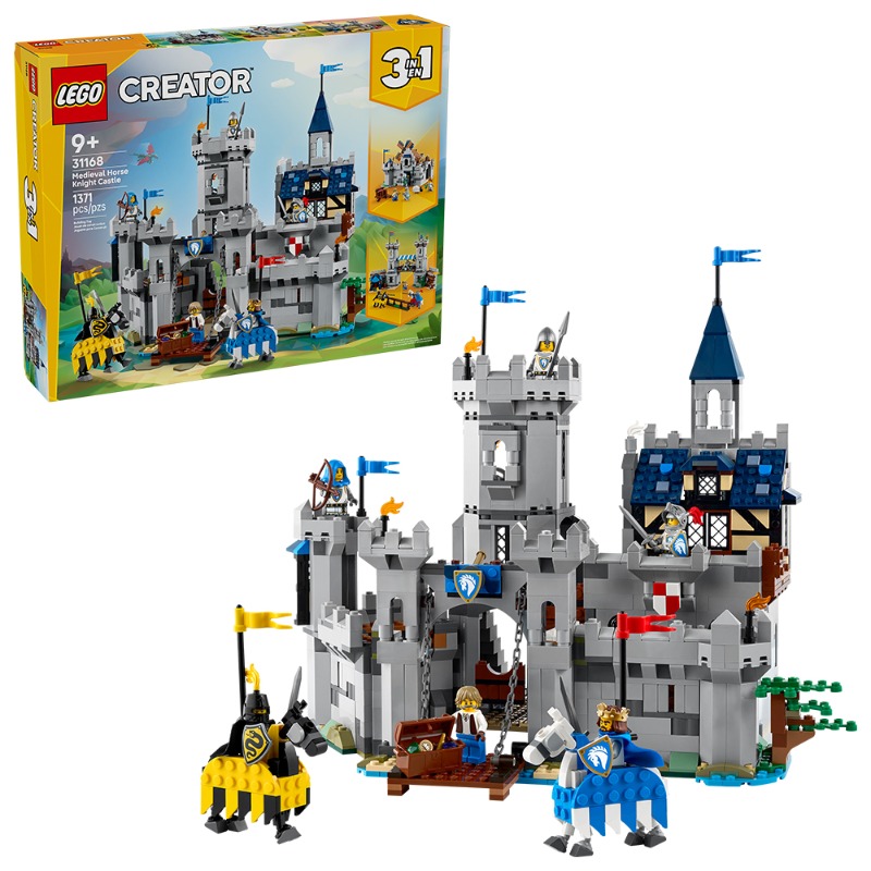 LEGO® Creator 3in1 Medieval Horse Knight Castle
