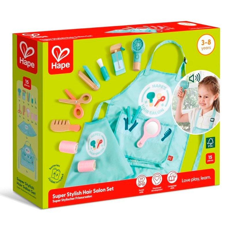 Hape Super Stylish Hair Salon Set
