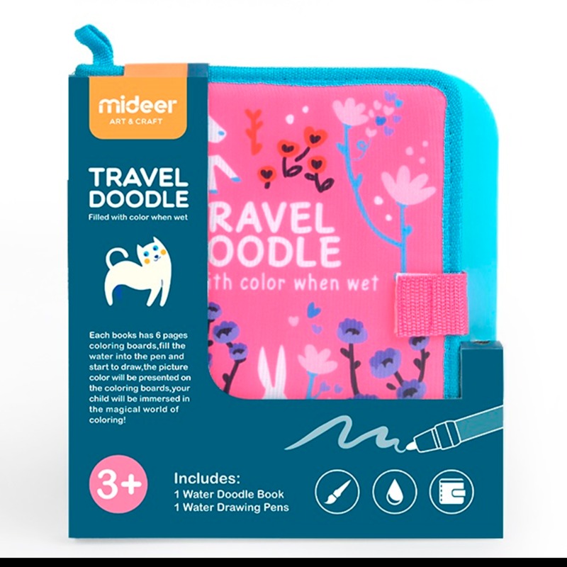 Mideer Travel Doodle Pink