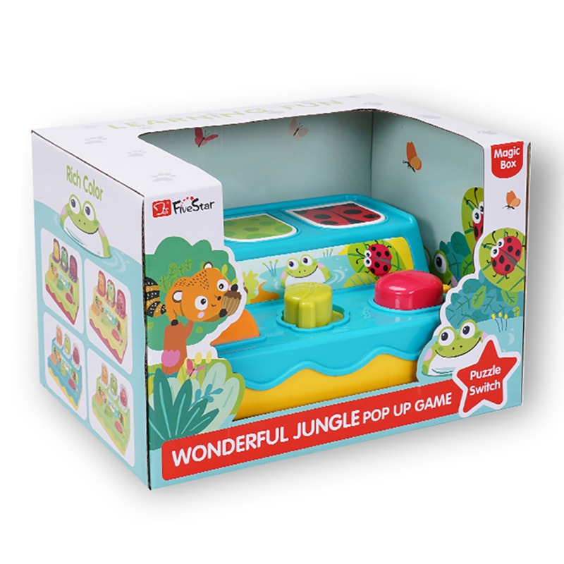 Five Star Pop Up Animal Toys With Music And Light