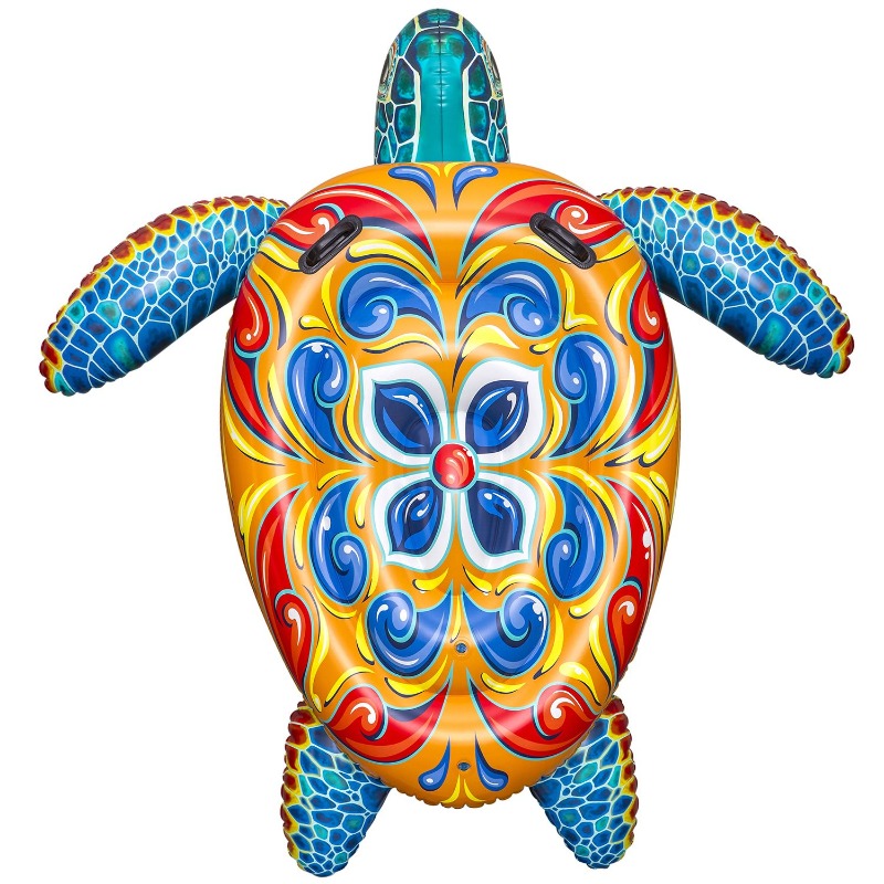 Bestway Sea Turtle Water Pillow 186 x 168 x 42 cm