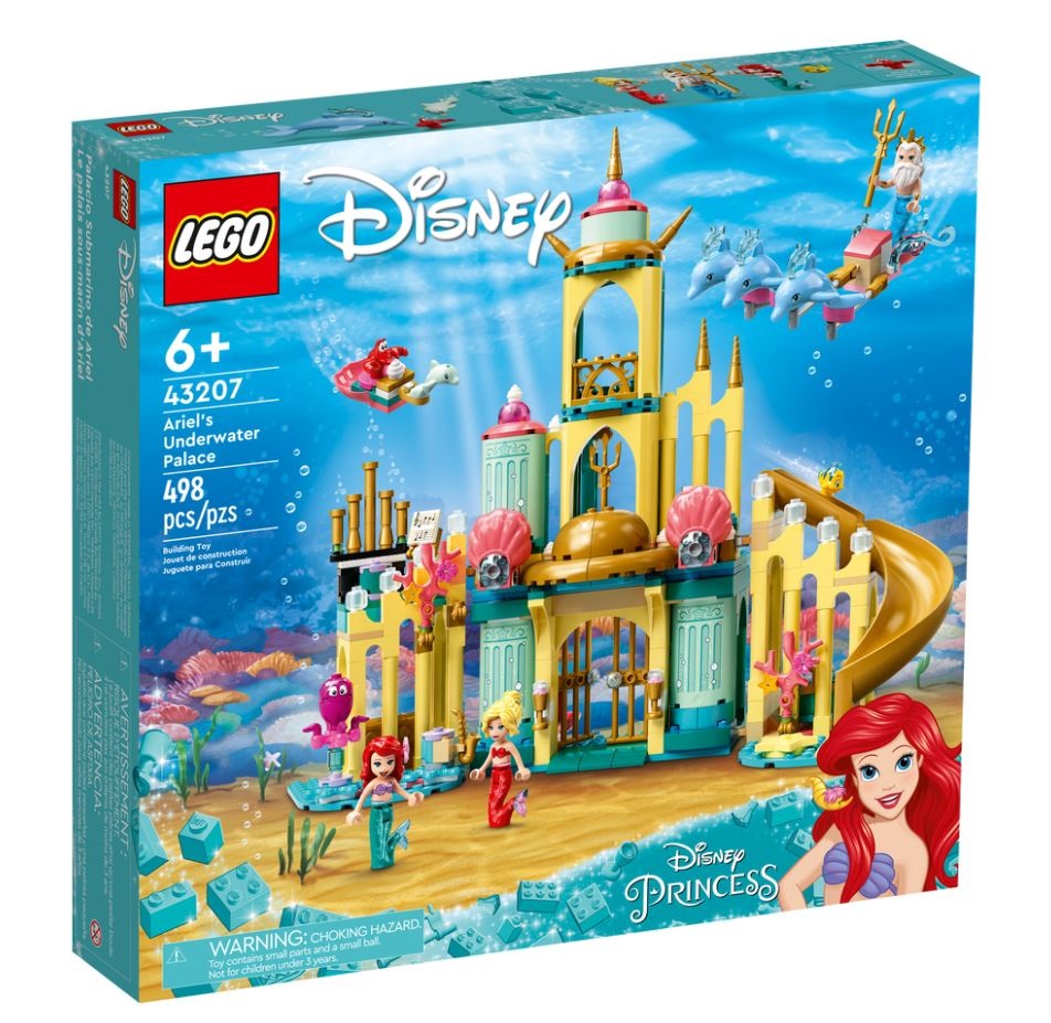 LEGO Disney Princess Ariel’s Underwater Palace Building Set
